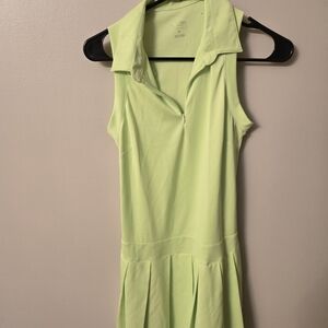 Calvin Klein Collection Lime Green Dress